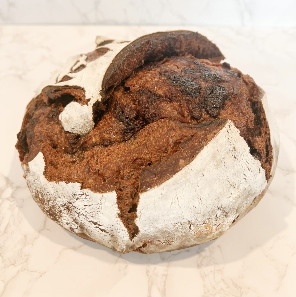 chocolate sourdough bread